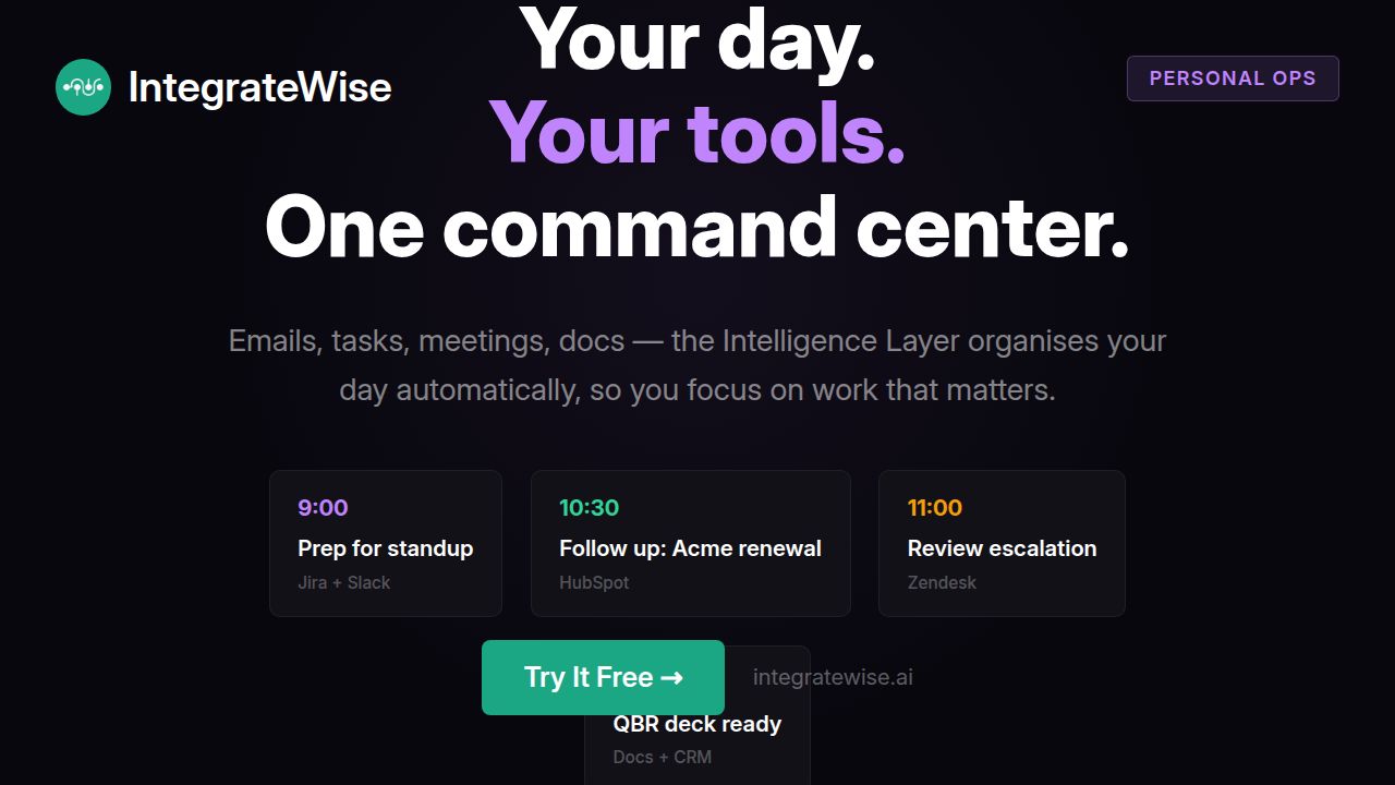 Personal Ops A — SpineWorkspace Post